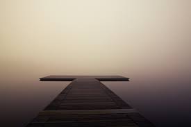 dock in fog